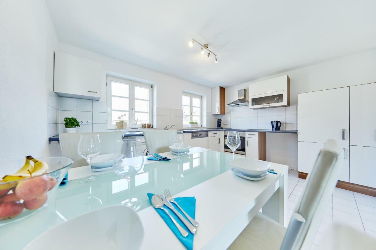 Wunderschoene Maisonette-Wohnung Fuer Bis Zu 10 Personen 에텐하임 외부 사진